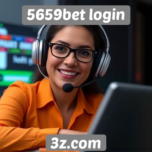 Suporte ao cliente no 5659bet login